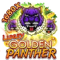 luxury golden panther