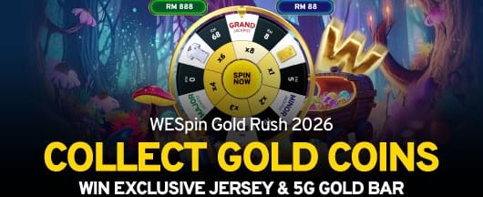 Bonus Selamat Datang promotion